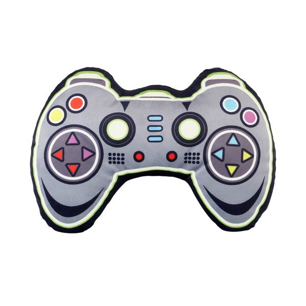 Detský vankúšik so svietiacim efektom z mikroplyšu Game Over – Catherine Lansfield-image-2