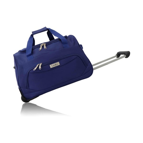 Modrá cestovná taška na kolieskach Les P'tites Bombes Goteborg, 91 l