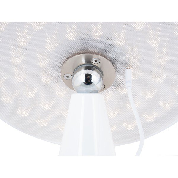 Biela LED stmievateľná stolová lampa (výška 26 cm) Phoebe – Leitmotiv-image-3