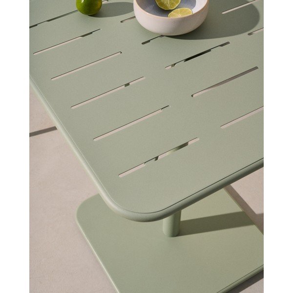 Oceľový záhradný jedálenský stôl 70x70 cm Brai – Kave Home-image-3