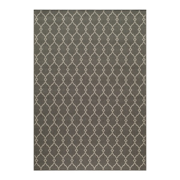 Sivý koberec Nourison Baja Cuzco, 170 × 119 cm