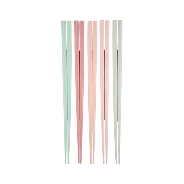 Bambusový príbor 5 ks pre 5 osôb Pastel – Sass & Belle