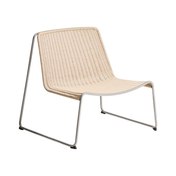 Béžové záhradné kreslo Tavari – Kave Home