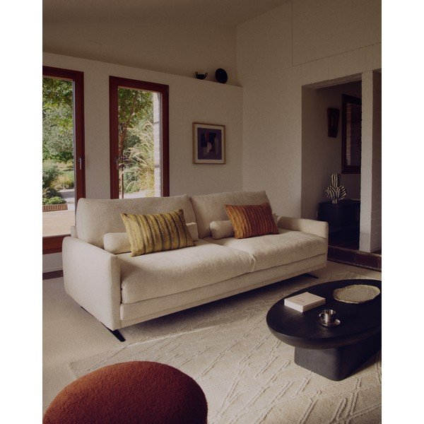 Béžová ženilková pohovka 240 cm Veliro – Kave Home-image-1