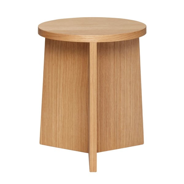 Stolička v dekore duba v prírodnej farbe Split – Hübsch