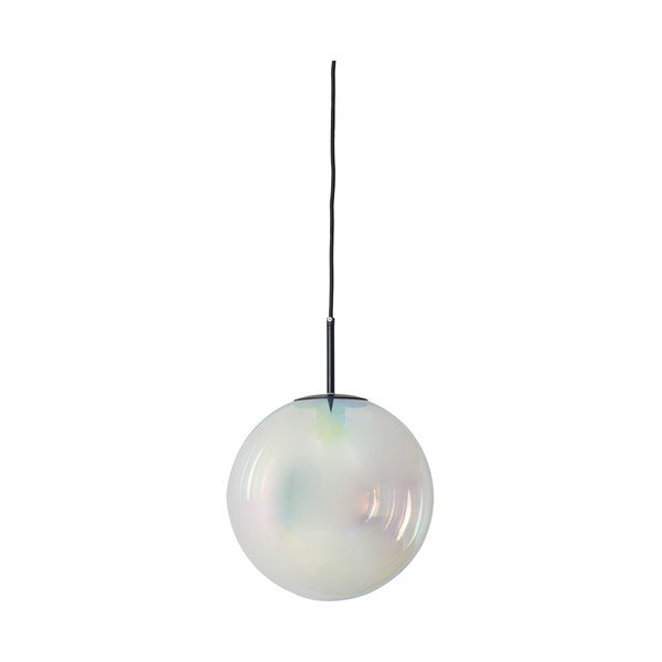 Závesné svietidlo so skleneným tienidlom ø 30 cm Medina – Light & Living