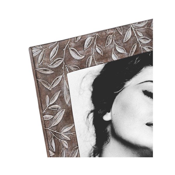 Hnedý polyresínový stojací rámček 16x21 cm – Ixia-image-1