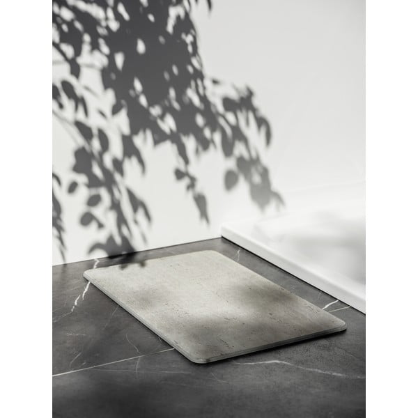 Svetlohnedá kúpeľňová predložka z kremeliny 39x60 cm Puna – Wenko-image-1