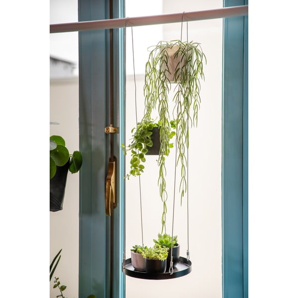 Plastové závesné a nástenné  kvetináče v súprave 2 ks ø 10 cm – Esschert Design-image-1