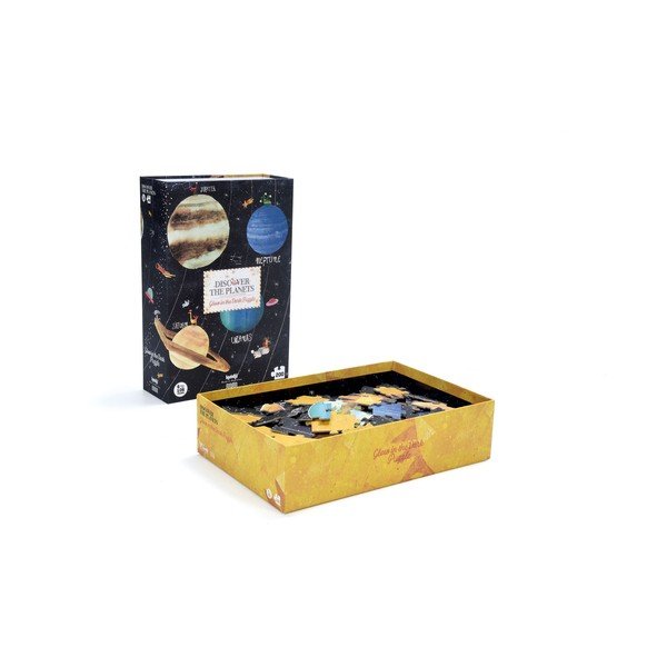 Veľké puzzle fosforeskujúce planéty Londji, 200 dielikov-image-2