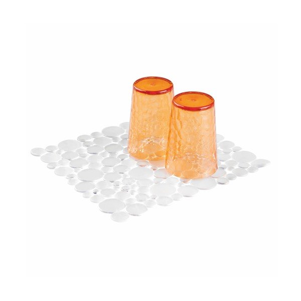 Transparentná podložka do drezu InterDesign Blumz, stredný-image-1