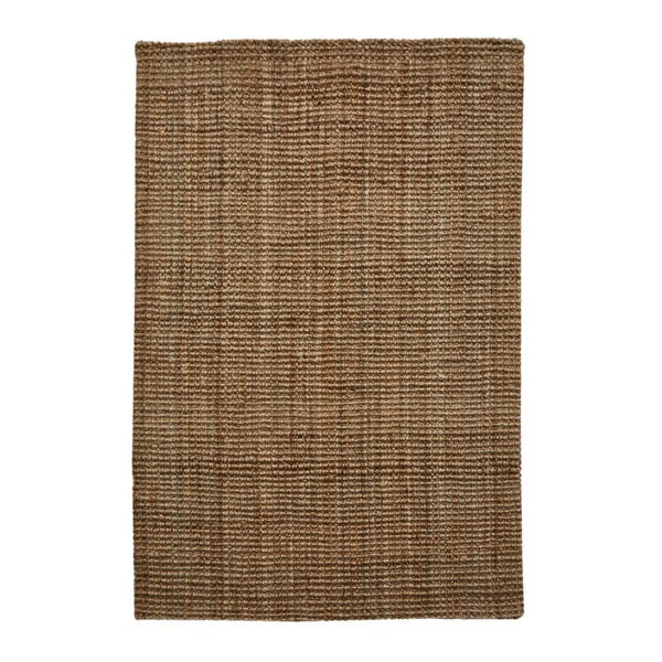 Hnedý jutový koberec vhodný do exteriéru Native, 180 × 120 cm