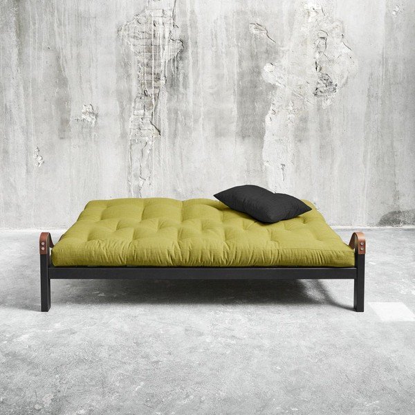 Rozkladacia pohovka Karup Poetry Black/Avocado Green/Dark Grey-image-1