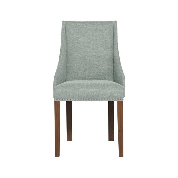 Mentolovozelená stolička s tmavohnedými nohami Ted Lapidus Maison Patchouli-image-3