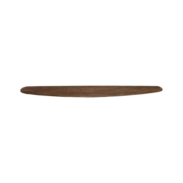 Polica z mangového dreva v tmavo prírodnej farbe 80 cm Ginosu – Light & Living