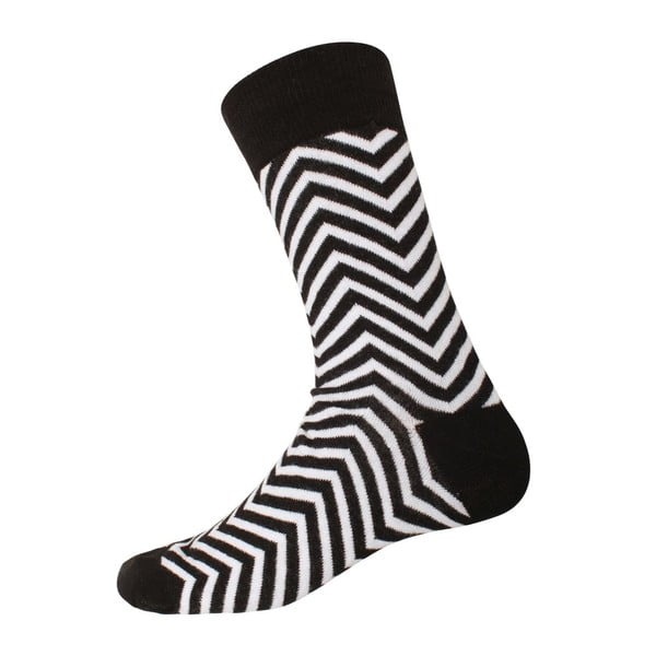 Ponožky Linie Black/White, veľkosť 40-44
