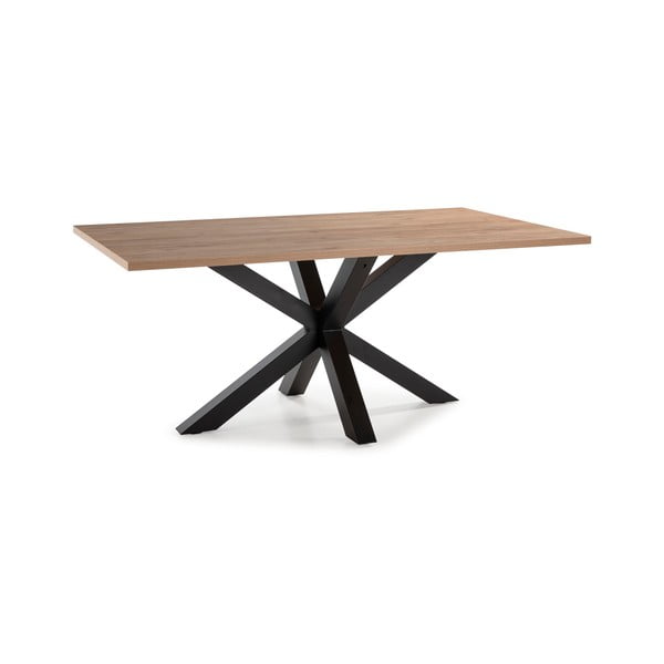 Jedálenský stôl s doskou v dubovom dekore 100x180 cm Comba - Marckeric-image-2