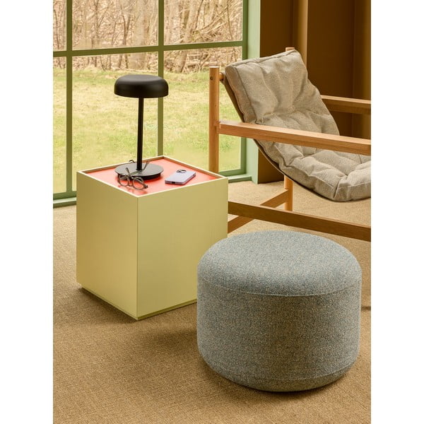 Sivý taburet Marshmellow – Hübsch-image-1