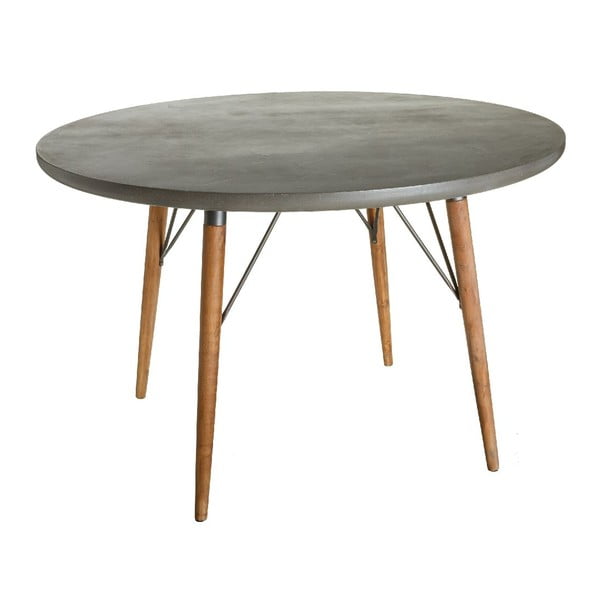 Jedálenský stôl Grey Board, 120x120x75 cm