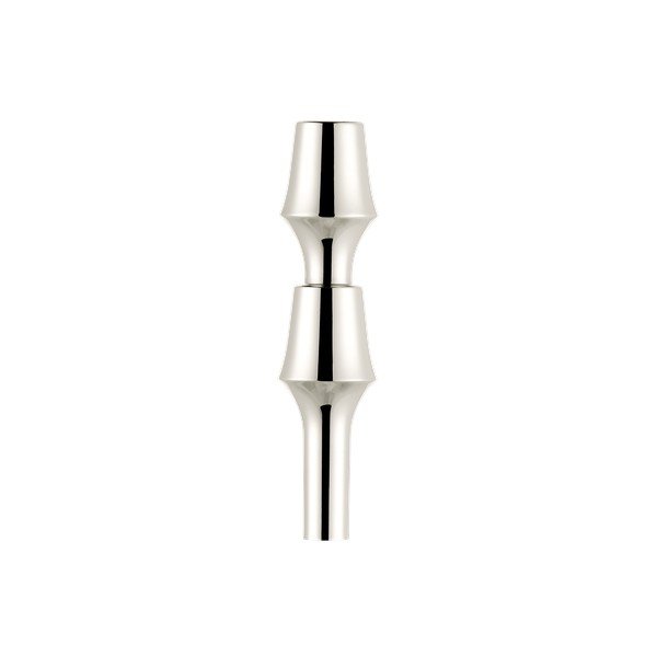Kovová váza v lesklej striebornej farbe (výška  11 cm) BMF – STOFF Nagel