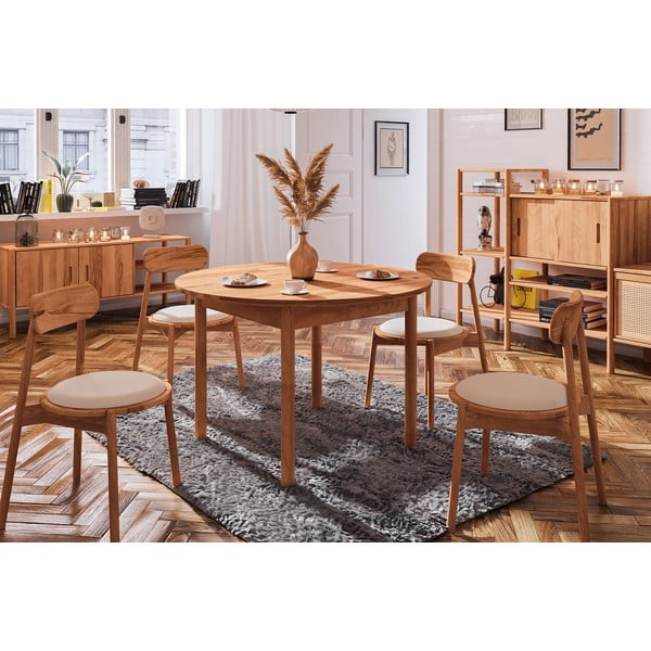 Okrúhly jedálenský stôl ø 100 cm Pola - The Beds-image-1