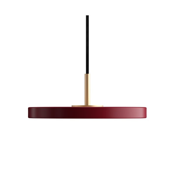 Červené LED závesné svietidlo s kovovým tienidlom ø 15 cm Asteria Micro – UMAGE-image-4