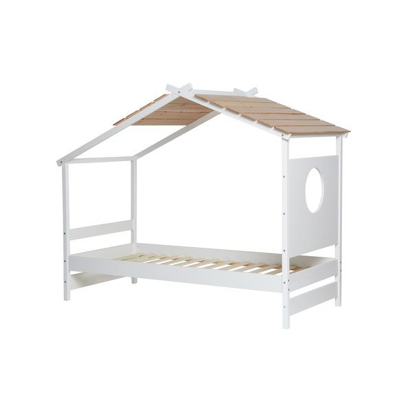 Biela detská posteľ Marckeric Nayah, 90 x 190 cm-image-3