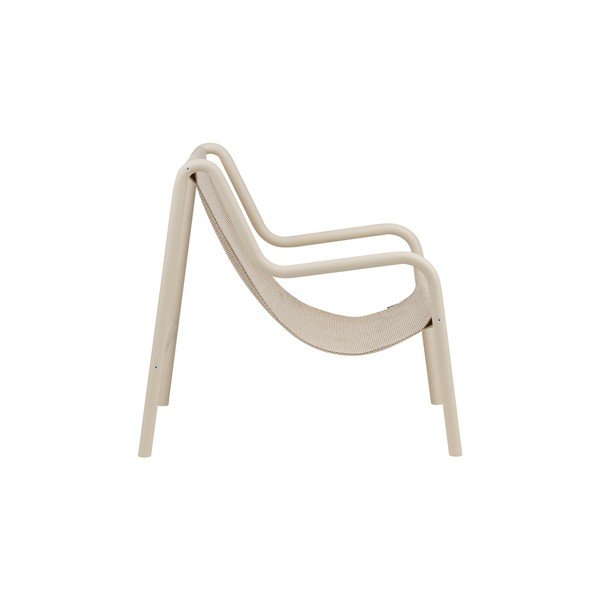 Béžové kovové záhradné kreslo Nokk – noo.ma-image-2