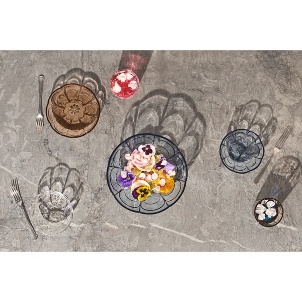 Svetlomodrá sklenená miska ø 23 cm Lily - Holmegaard-image-3