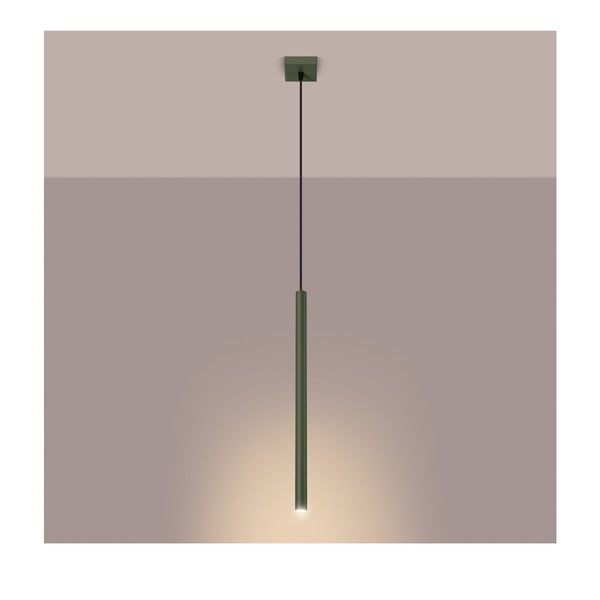 Zelené závesné svietidlo Fideus – Sollux-image-2