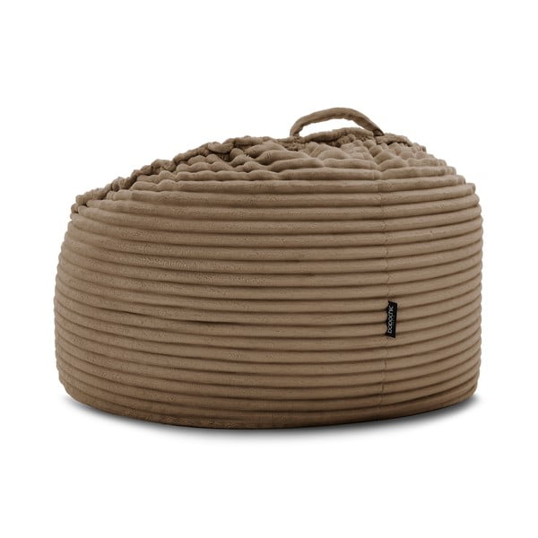 Hnedý menčestrový sedací vak Socrate – Bobochic Paris-image-4