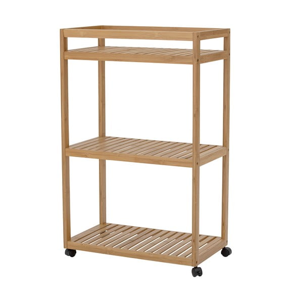 Bambusový pojazdný regál 55x85 cm Aden - Bloomingville-image-1
