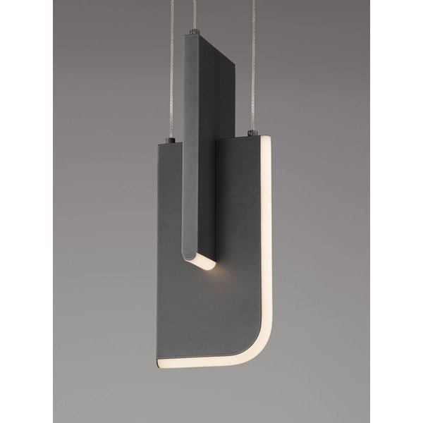 Svetlosivé kovové LED závesné svietidlo so stmievačom Totem – Nova Luce-image-2
