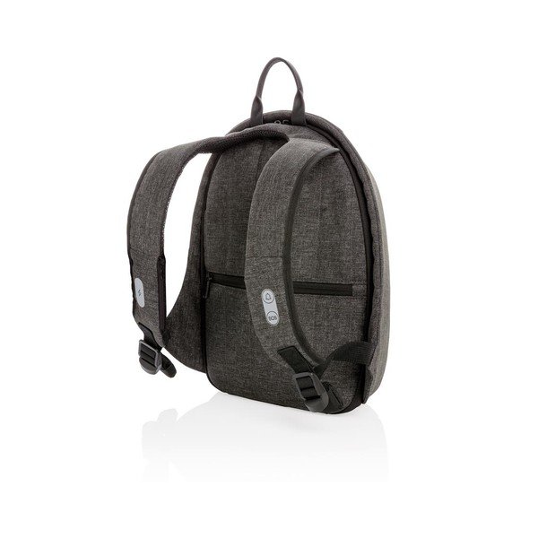 Čierno-sivý dámsky bezpečnostný batoh XD Design Elle Protective, 8 l-image-2