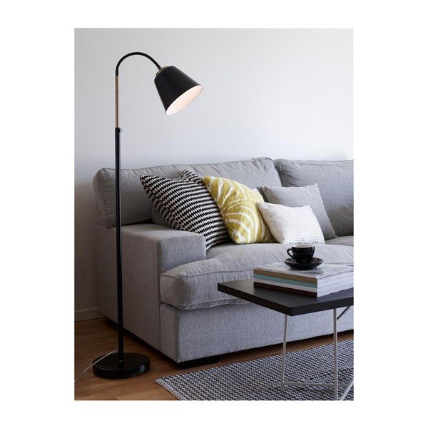 Čierna voľne stojacia lampa Markslöjd Kolding-image-1