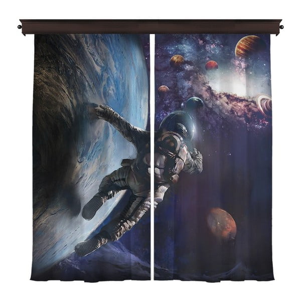 Sada 2 závesov Curtain Sado, 140 × 260 cm