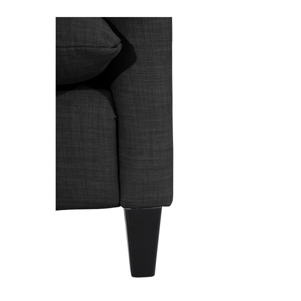 Antracitovosivé kreslo ušiak Max Winzer Merlon Anthracite-image-2