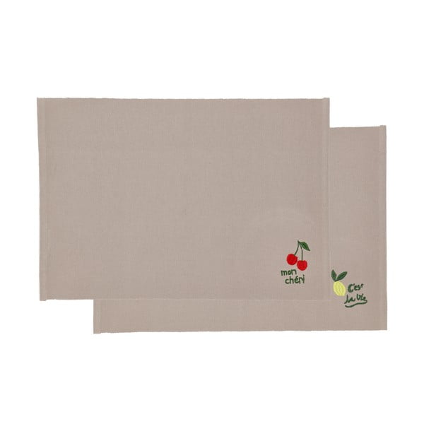 Bavlnené prestieranie v súprave 2 ks 33x48 cm Bistro – Södahl