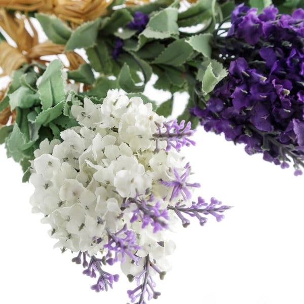 Umelé kvety v súprave 3 ks (výška  32 cm) Lavender Bouquet – Casa Selección-image-1