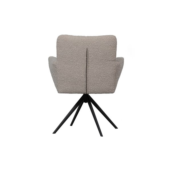 Béžové čalúnené jedálenské kreslo Vinny – WOOOD-image-4