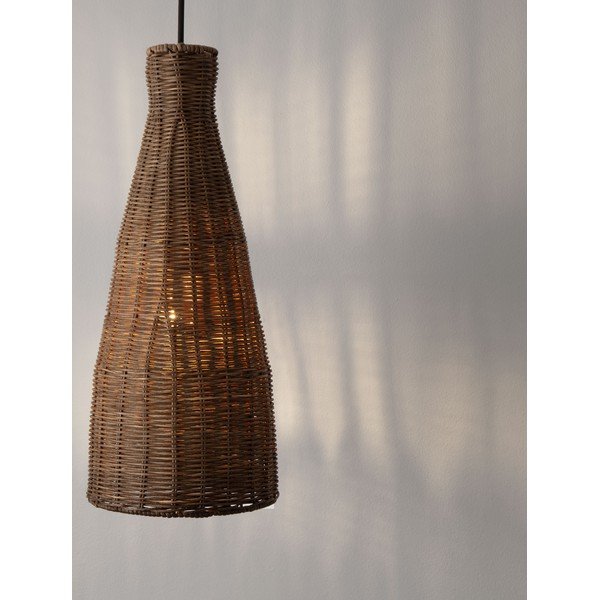 Ratanové závesné svietidlo v prírodnej farbe ø 19,5 cm Rielo – Nova Luce-image-1
