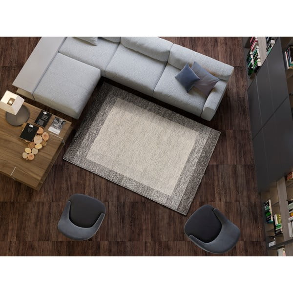 Sivý koberec 80x150 cm Delta – Universal-image-1