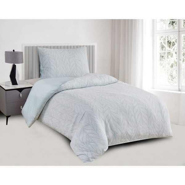 Zelené obliečky na jednolôžko zo žakára 140x200 cm Florida – My House-image-1