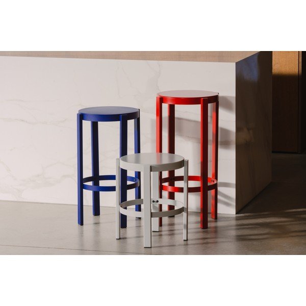 Svetlosivá oceľová stolička Doon – noo.ma-image-3