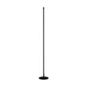 Čierna stmievateľná LED stojacia lampa na diaľkové ovládanie (výška 120 cm) – Squid Lighting
