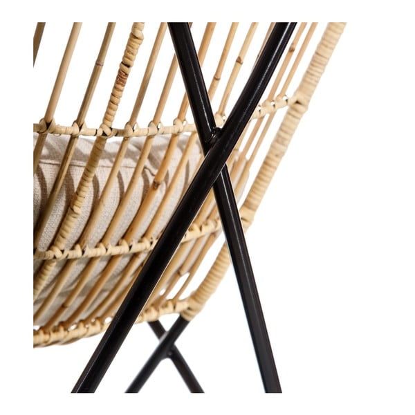 Kreslo s výpletom v prírodnej farbe – Ixia-image-4