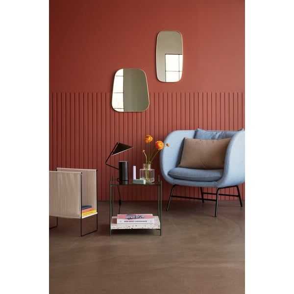 Sklenený odkladací stolík 42x42 cm Niche – Hübsch-image-1