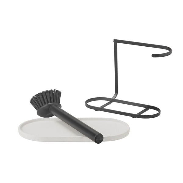 Krémový betónový stojan na umývacie prostriedky Dhuva – Blomus-image-3