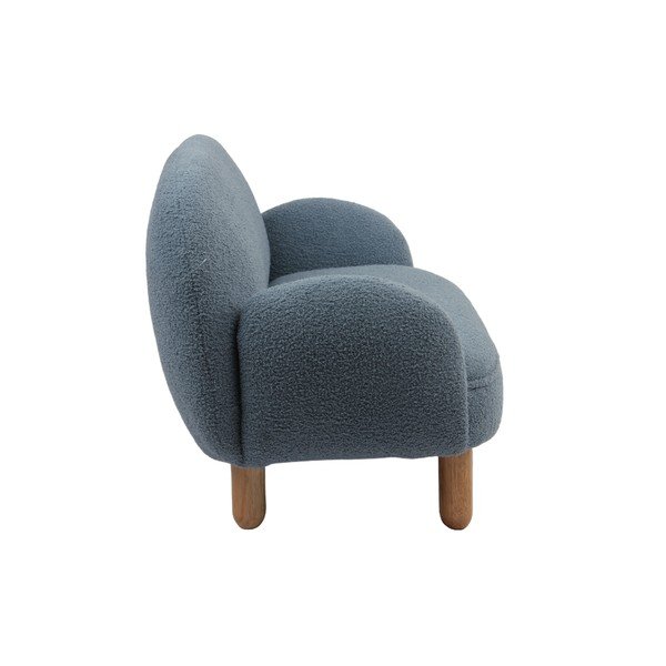 Modré detské kresielko z textílie buklé Rocky – Vipack-image-4