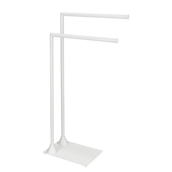 Biely oceľový stojan na uteráky Hella – Wenko